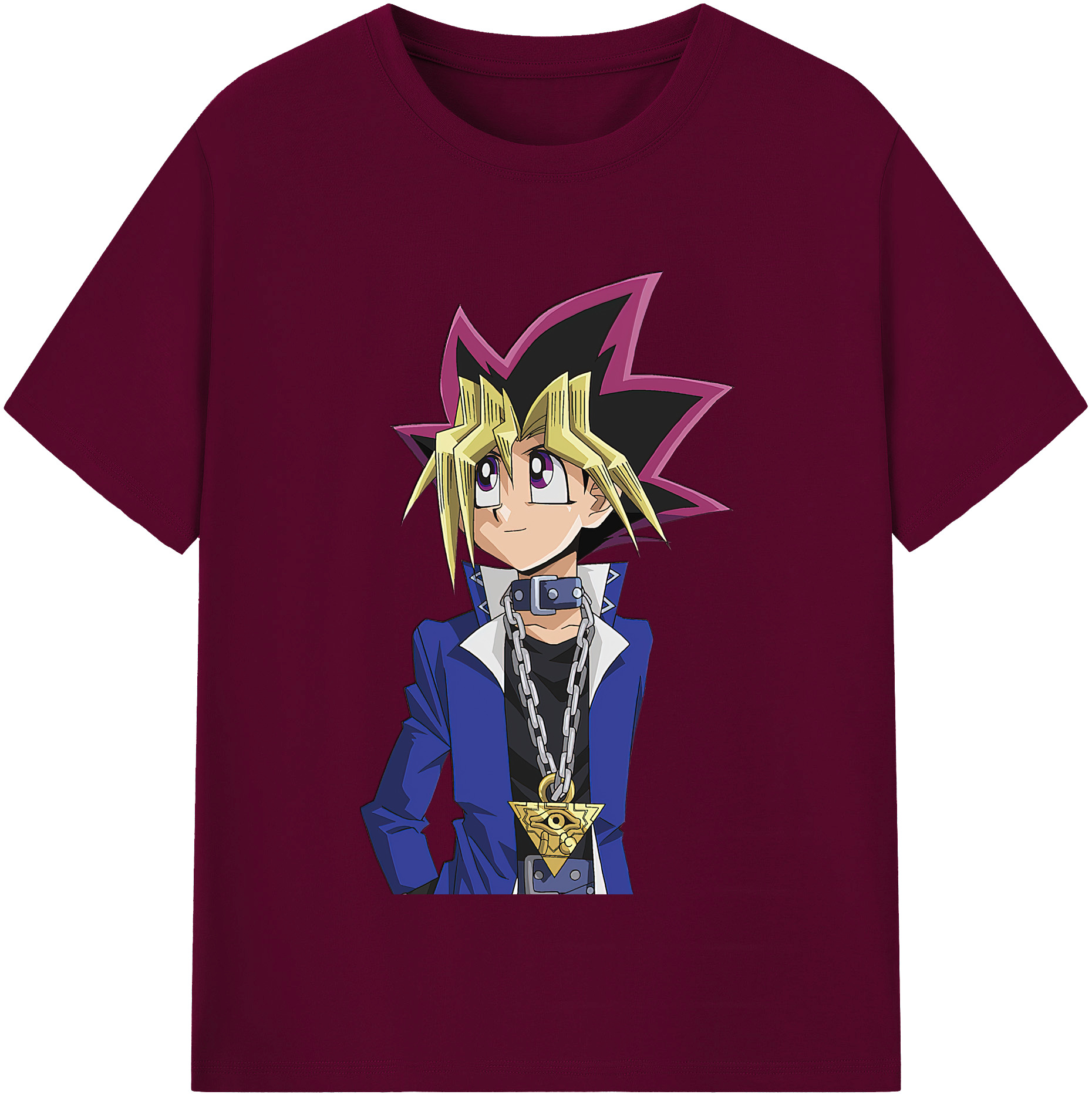 （画像用） 遊☆戯☆王 Yu-Gi-Oh! レディースカジュアルプリントTシャツ（綿100％）